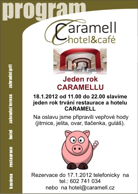 1 rok Caramellu 1 rok Caramellu